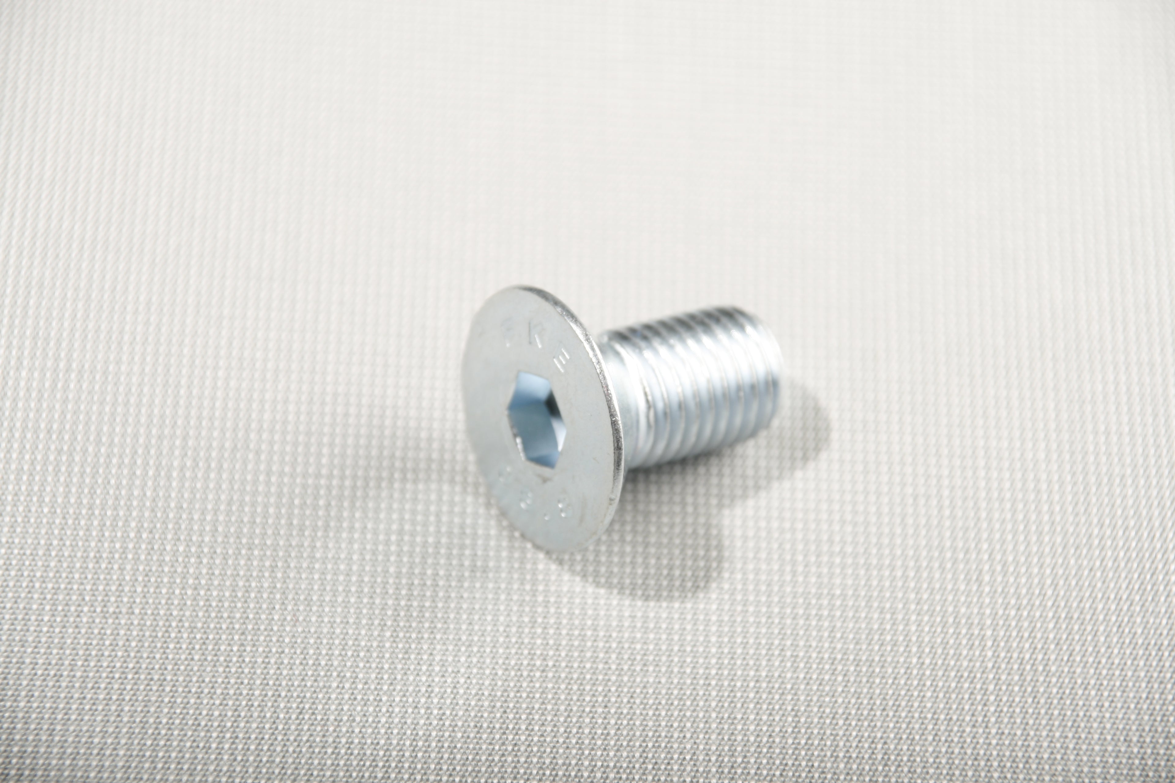 Countersunk head screw with hexagon socket, stainless steel A2, M6 x 14 mm.
