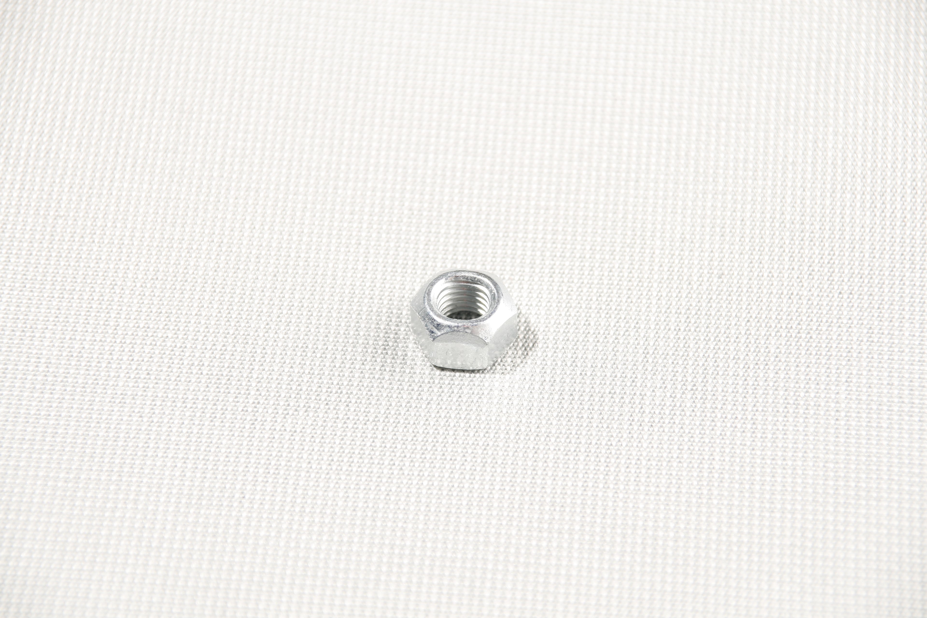 Hex nut, self-locking, galvanised, M10.