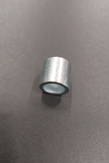 Spacer for eye bolt, galvanised, outer ø 15 mm, length 14 mm, for SCHATTELLO.