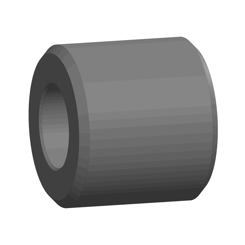 Spacer for eye bolt, galvanised, outer ø 20 mm, length 18 mm, fits for ALBATROS.