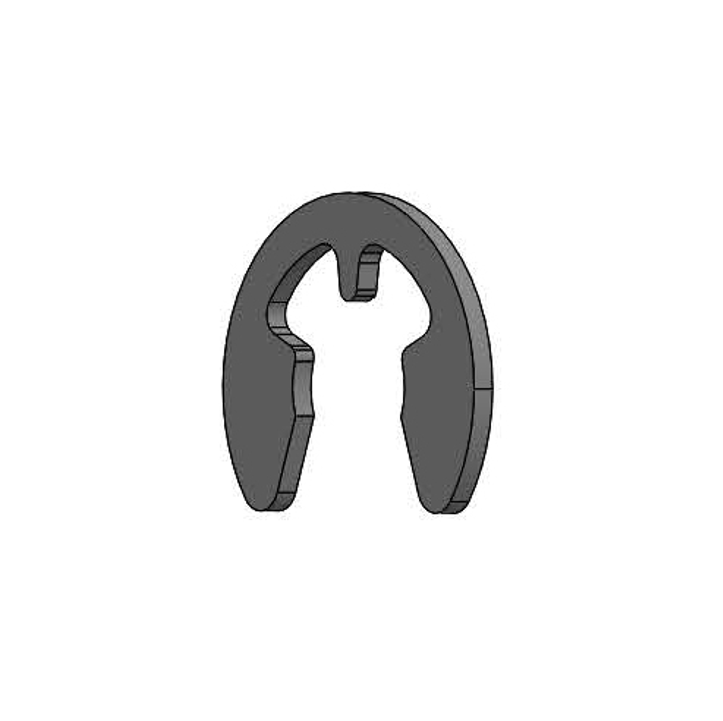 Retaining ring, for bolt with head, galvanised, inner ø 8 mm, for bolts Ø 8 mm, 1 piece per spoke necessary, mountable without circlips pliers, for SCHATTELLO/ALBATROS.