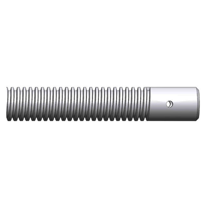Spindle, (since approx. 1995) aluminium grey, outer ø 28 mm, length 1,340 mm, for SCHATTELLO.